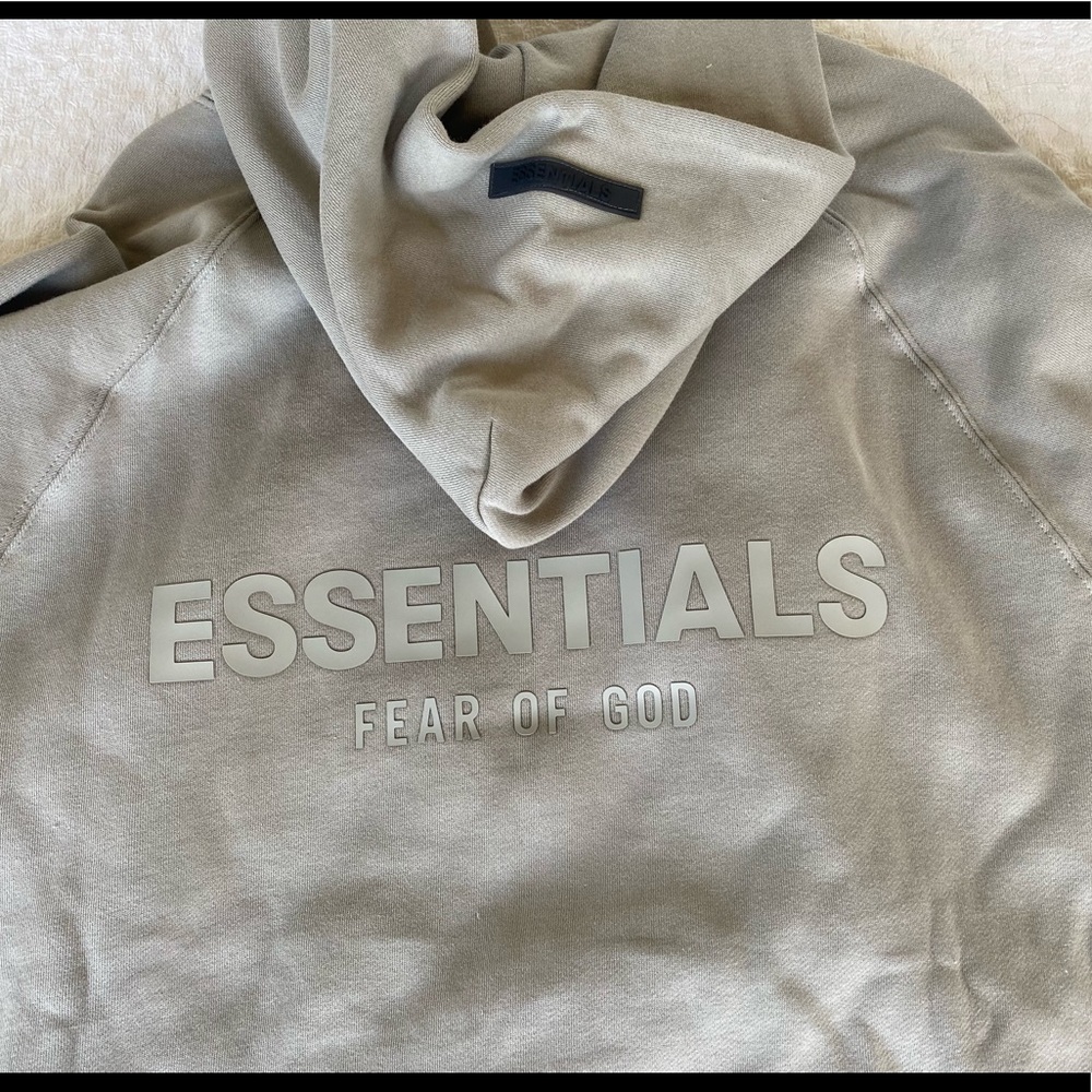 Essentials Fear of God Pistachio Hoodie